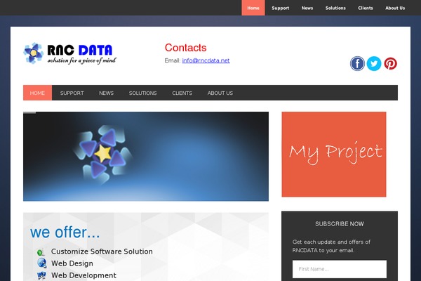 Site using WordPress Calls to Action plugin