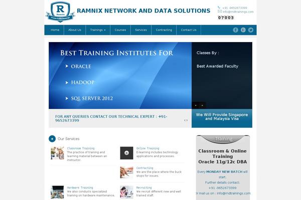 Grand College theme site design template sample