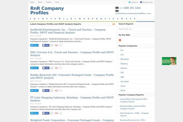 Daily theme site design template sample