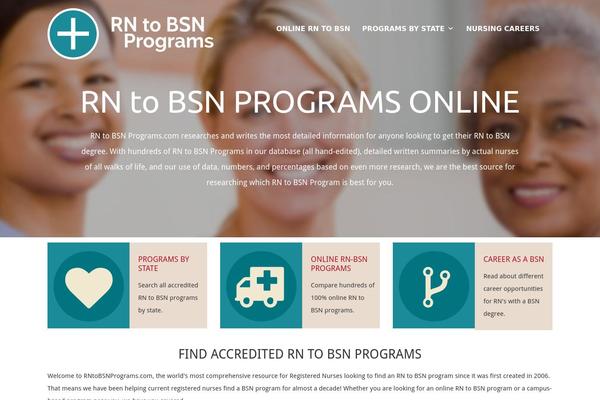 EDU theme site design template sample