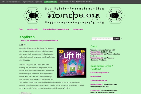 Site using Google Custom Search plugin