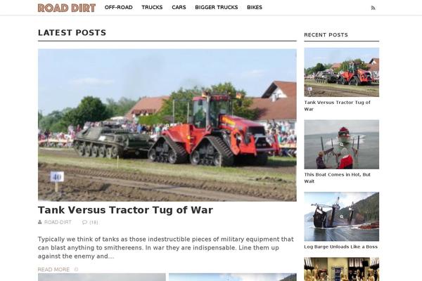 road-dirt.com site used Giant-theme-child