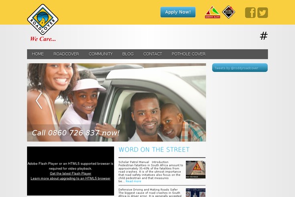 Site using Foobox plugin