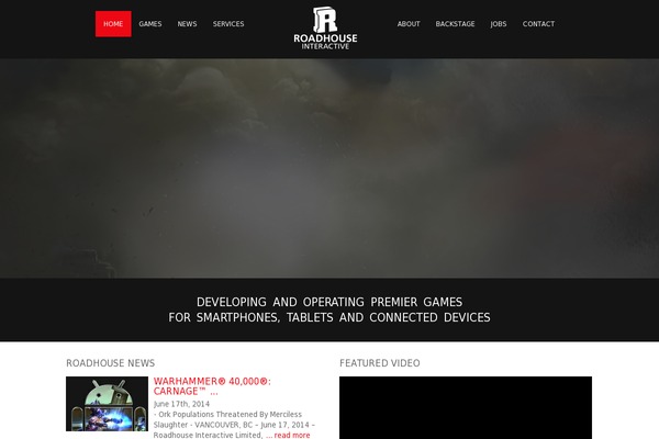 Site using Wordpress-social-stream plugin