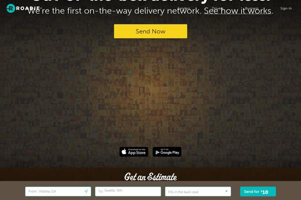 Hive theme site design template sample