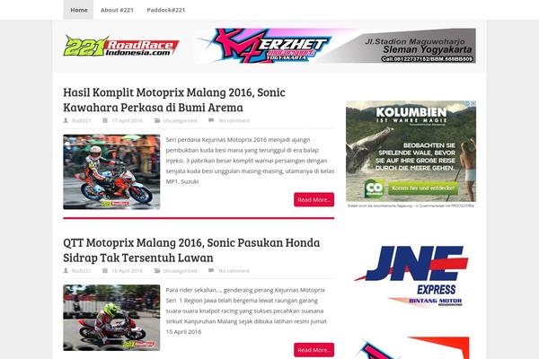 roadraceindonesia.com site used Roadrace