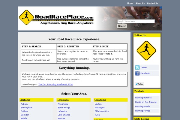 roadrace theme websites examples