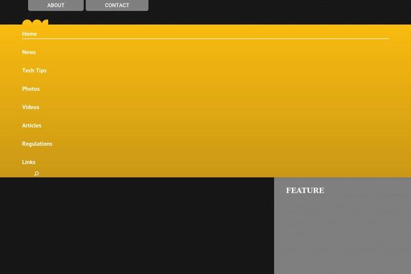 The7 Child theme site design template sample