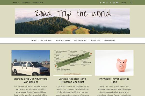 roadtriptheworld.com site used Scrappy