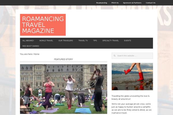 Navigation-pro theme site design template sample