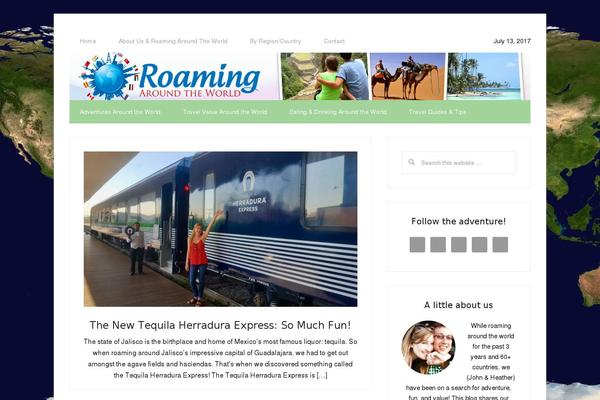 roamingaroundtheworld.com site used Lifestyle-pro2