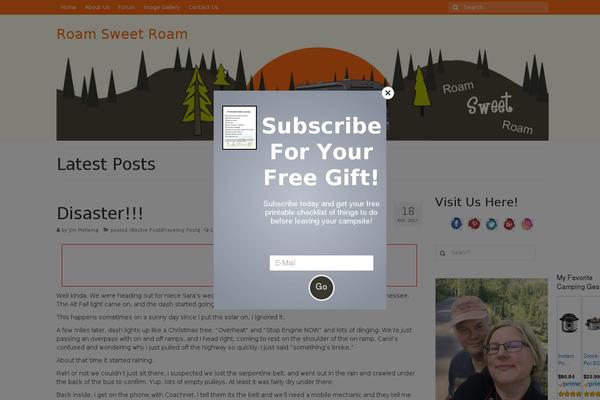 Site using Floating Social Media Icon plugin