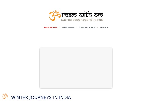 roamwithom.com site used Gt3-wp-performer