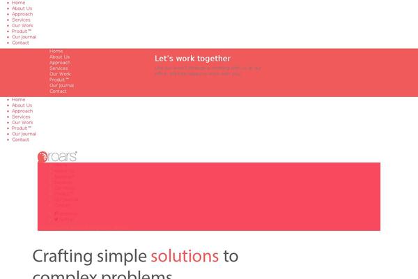 Kalium theme site design template sample