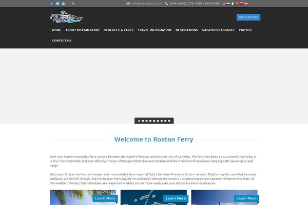 Tourpackage-v2-04 theme site design template sample