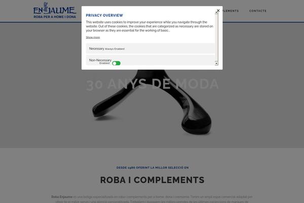 robaenjaume.com site used Enjaume