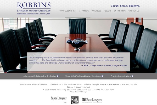 Paperstreet theme site design template sample