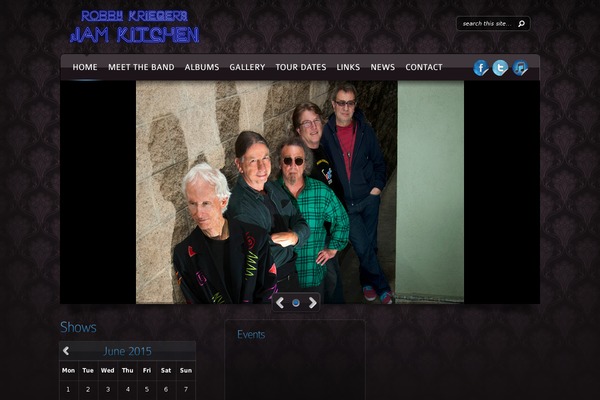 Myband theme site design template sample