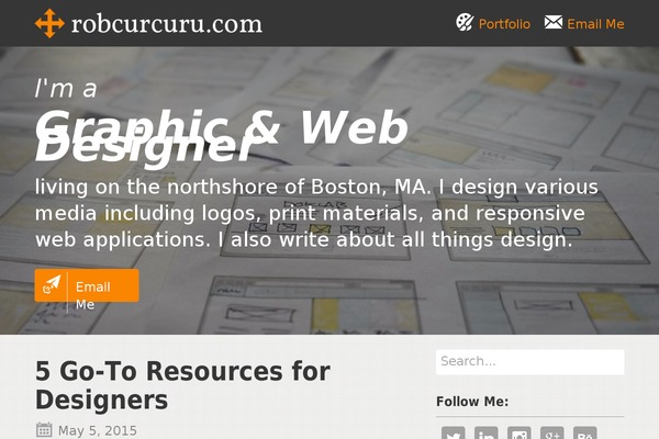 robcurcuru.com site used Expressive
