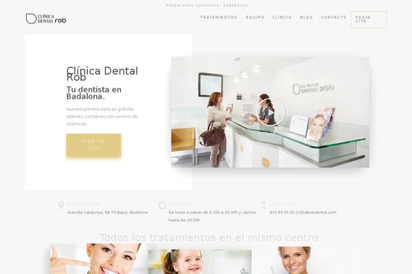 Savoy theme site design template sample