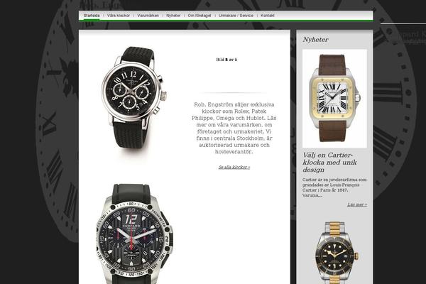 Legenda Child theme site design template sample