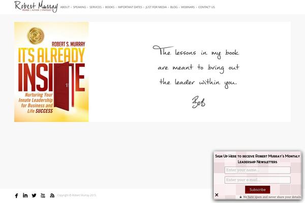 Trend theme site design template sample