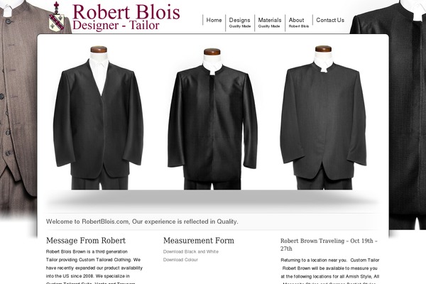 robertblois.com site used Display