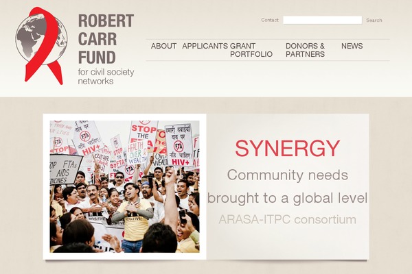 robertcarrfund.org site used Theme1865