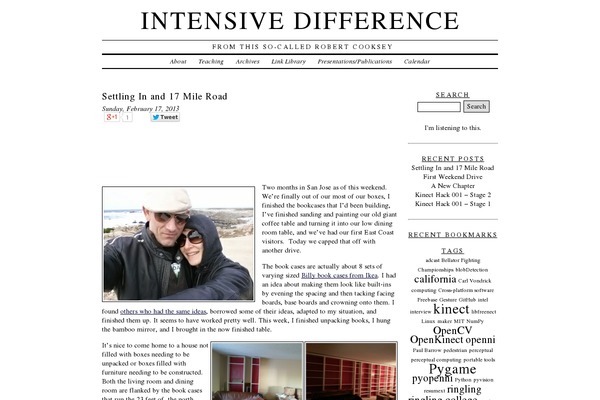 Site using About Me plugin