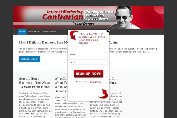 Chromemag theme site design template sample