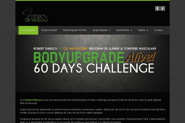 robertdinescu.ro site used Clockwork