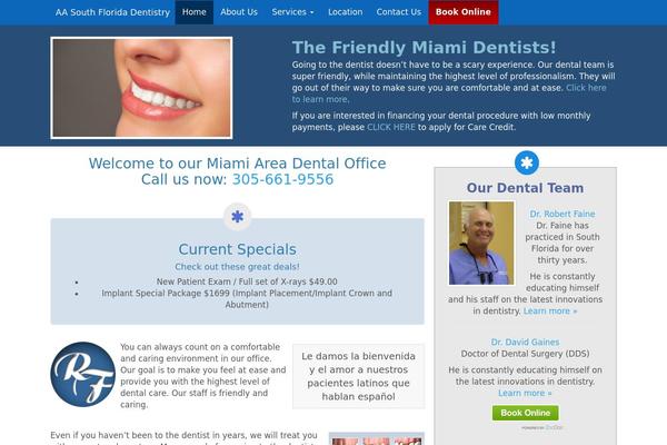 Site using Intense plugin