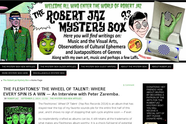 Parabola theme site design template sample