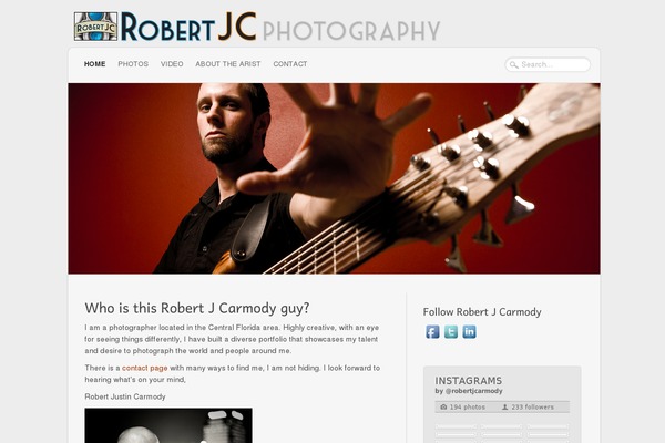 robertjc.com site used Sintagma_wp