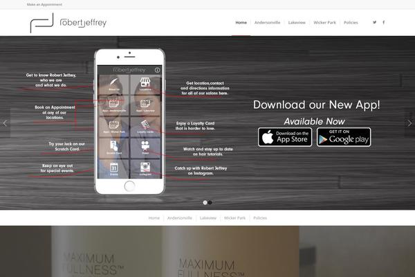Enfold theme site design template sample