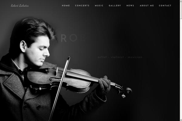Site using Croma-music plugin