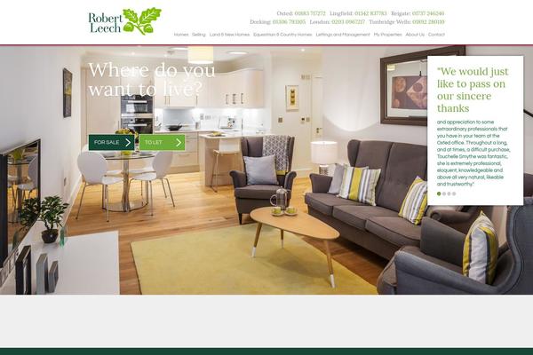 Realhomes Theme theme site design template sample
