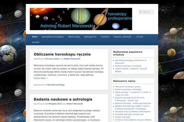 Site using Current Planetary Positions plugin