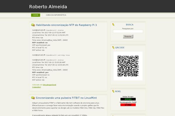 robertoalmeida.com site used Hello_d