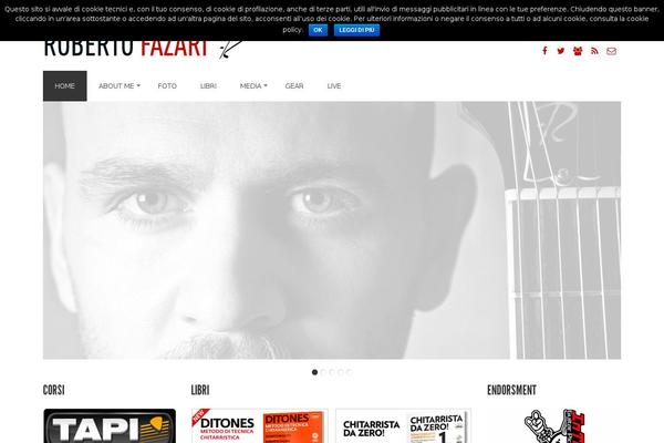 Acoustic theme site design template sample