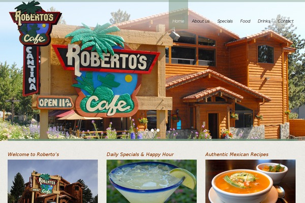 White Rock theme site design template sample