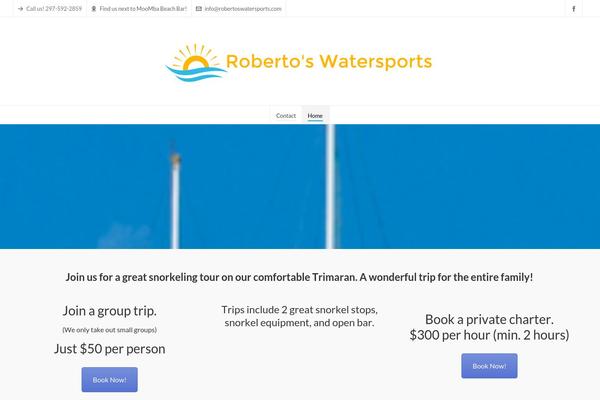 Site using Weather Underground plugin