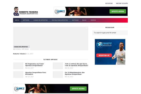 Site using WordPress Landing Pages plugin