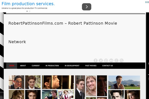 Pinboard theme site design template sample