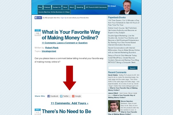 Site using Video Player plugin
