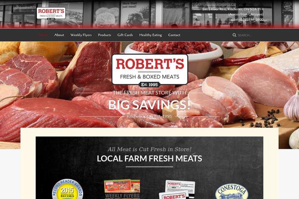 Eat theme site design template sample