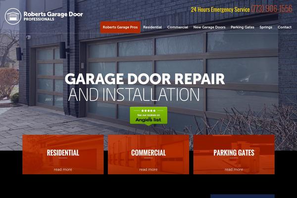 Boldy theme site design template sample