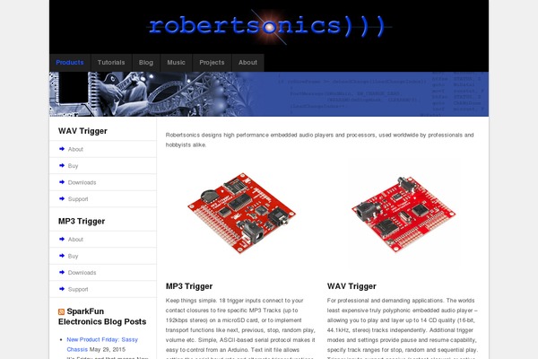 Site using CodeColorer plugin