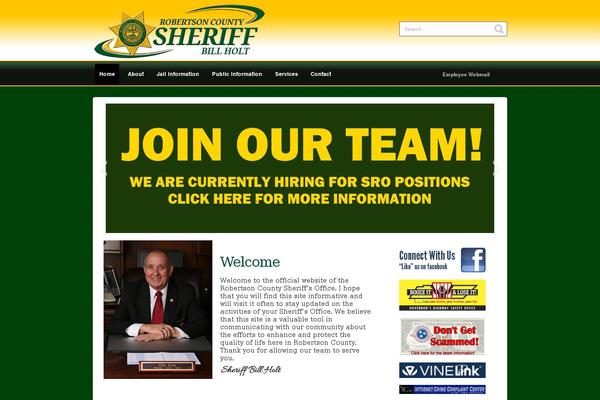 robertsonsheriff.com site used Globalbusiness