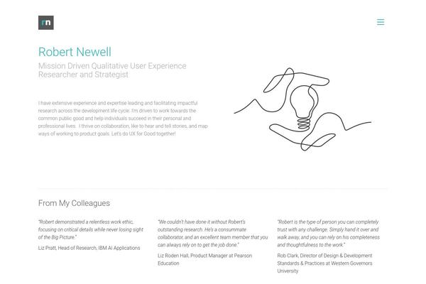 Kalium theme site design template sample
